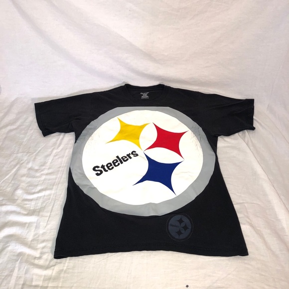 Reebok Other - Men's NFL Reebok Pittsburgh Steelers Massive Logo Graphic T-Shirt Size Medium